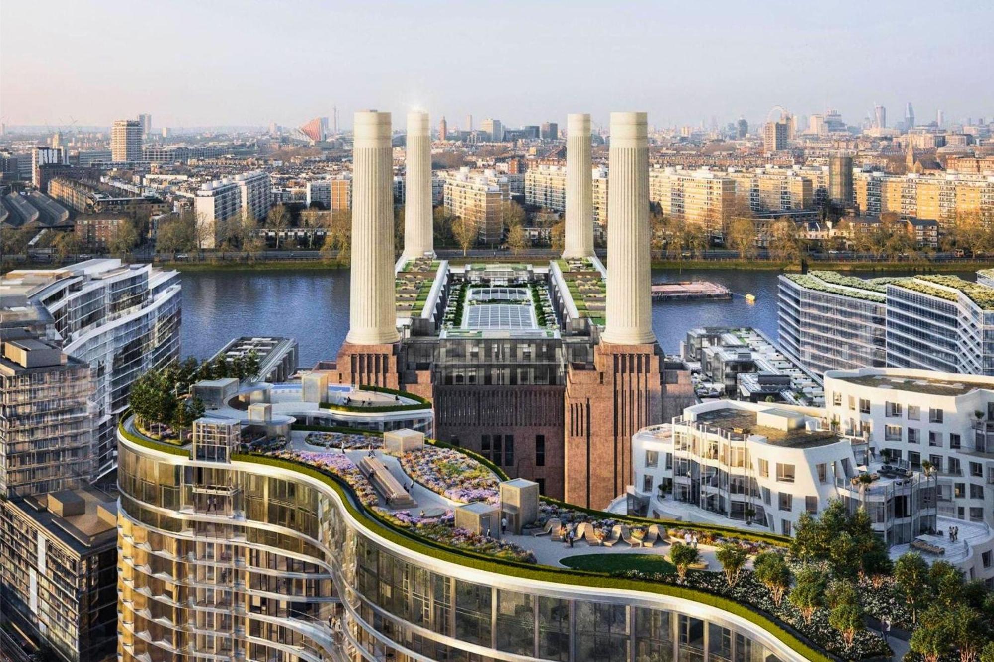 Battersea Power Station - Winter Garden Balcony & 1Gb Wifi - Luxurylondonstays Bagian luar foto